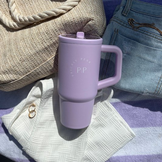 20 Oz Hydrator 2.0 Water Bottle - Lilac Logo