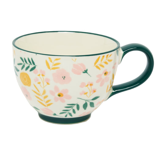 Country Garden Mug, Green