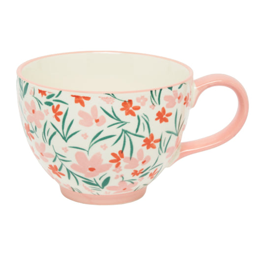 Country Garden Mug, Pink