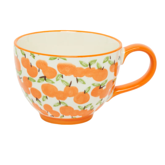 Country Garden Mug, Orange