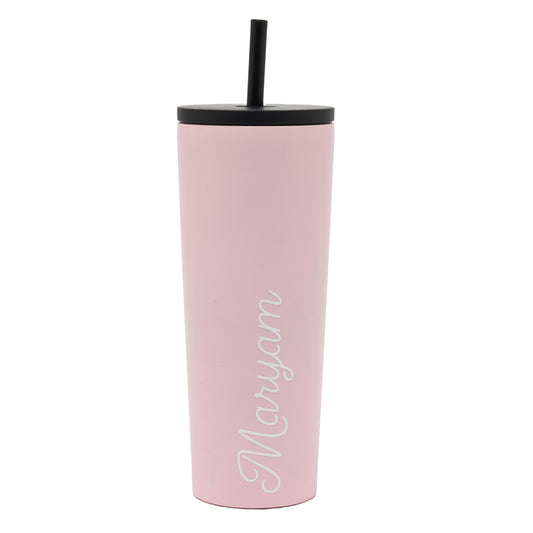 Travel 24 oz 2 in 1 Tumbler - Prickly Pear Pink