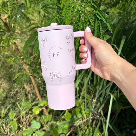 20 Oz Mini Hydrator Water Bottle - Pretty Bows