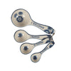 Blue Willow Floral Measuring Spoons