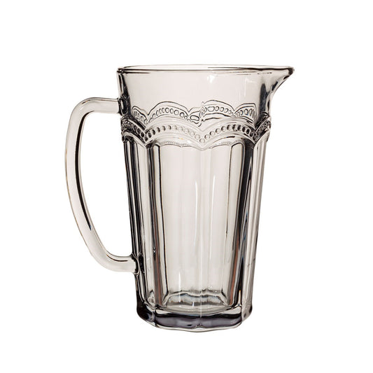 Clarisse Glass Jug - Grey