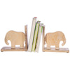 Elephant Wooden Bookends