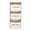Beauty Stacking Jars - Set of 3