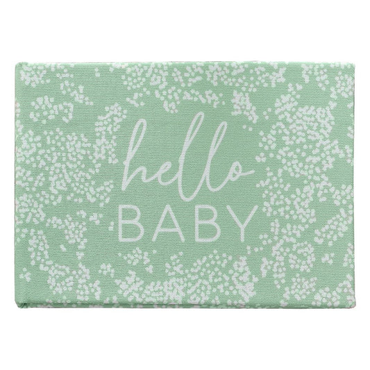 Linen Hello Baby Photo Album