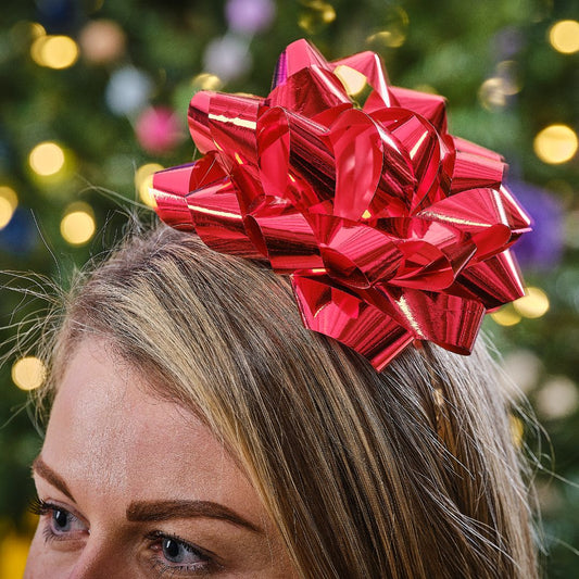 Christmas Bow Headband