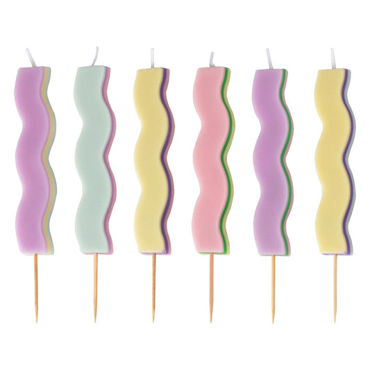 Candles - 12pk Wave Candles