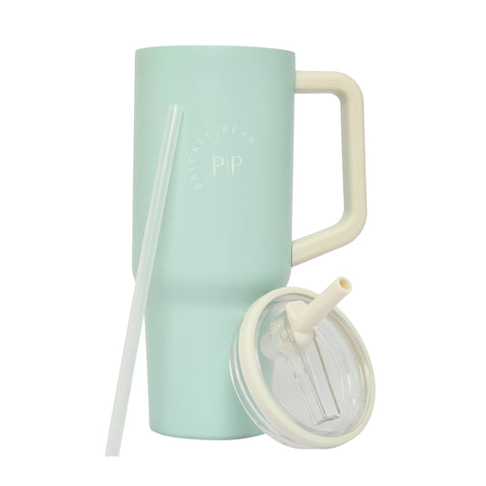 30 Oz Hydrator 2.0 Water Bottle - Sage Green Logo