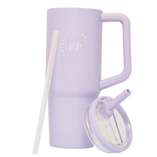 40 Oz Hydrator 2.0 Water Bottle - Lilac Logo