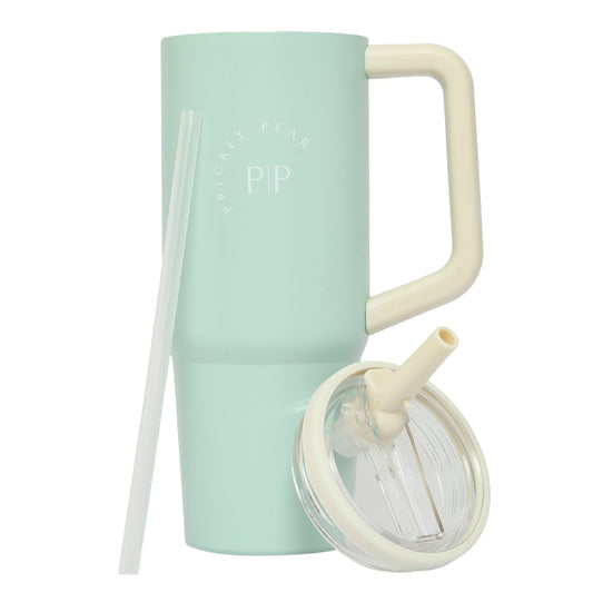 40 Oz Hydrator 2.0 Water Bottle - Sage Green Logo
