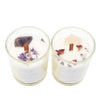 The 'Self Love' Crystal Wooden Wick Candle Duo