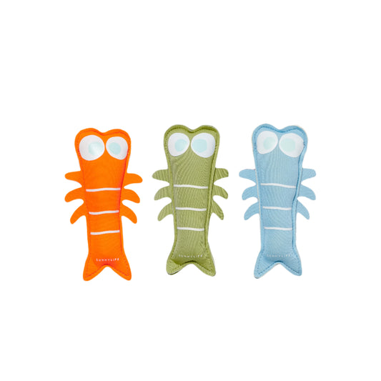 Dive Buddies Sonny the Sea Creature Blue Neon Orange