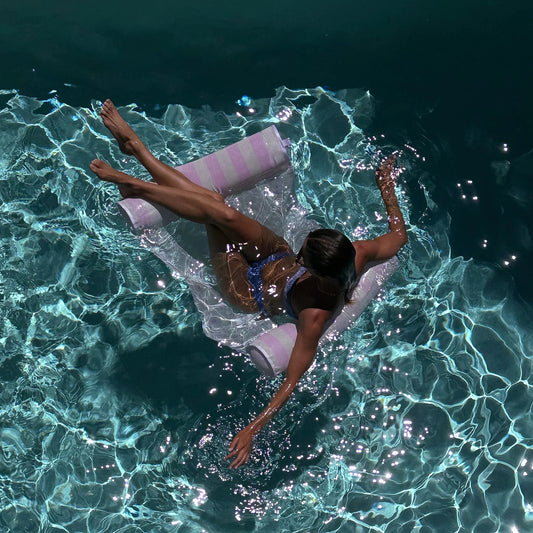 Mesh Hammock Pool Float Bubblegum Pink