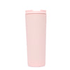 Travel 24 oz 2 in 1 Tumbler - Pastel Pink Logo