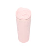 Travel 24 oz 2 in 1 Tumbler - Pastel Pink Logo