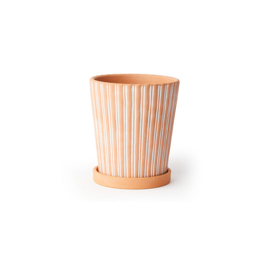 ‘Atticus’ Plant Pot & Saucer