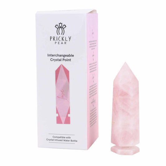 Rose Quartz Individual Interchangeable Crystal Point