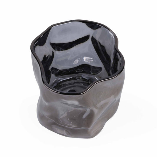 Rock Metallic Short Glass