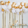 Metallic Balloon Garland with Honeycomb & Fans