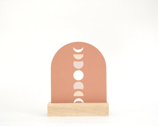 Luna Lunar Cycle / Terrazzo decor