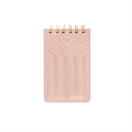 Dusty Blush Radiant Rainbow - Twin Wire Notepad