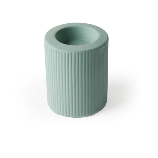 'Odessa' Tealight Candle Holder, Dusty Teal