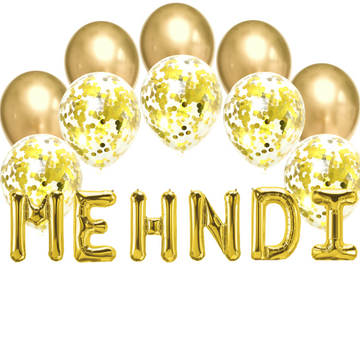 Balloon Bundle - Mehndi