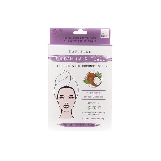 Coconut Oil Infused Microfibre Hair Turban