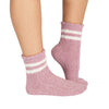 Pink Cozy Striped Socks