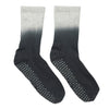 Grey Ombre Grippy Crew Yoga Socks