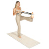 TERRA Non-Slip Suede Top 4mm Thick Yoga Mat With Strap