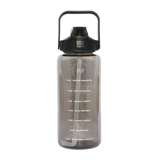 Tracker 2L Water Bottle- Black
