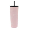Travel 24 oz 2 in 1 Tumbler - Floral Pink