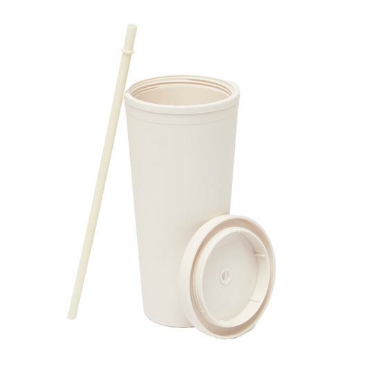 Sippy 24 oz Plastic Cup - White