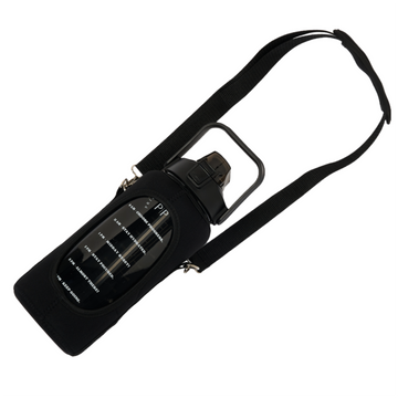 Black Tracker 2L Water Bottle & Black Pouch Bundle