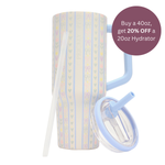 40 Oz Hydrator Water Bottle 2.0 - Coquette Amour