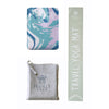 SWIRL Non-Slip Suede Top 1mm Travel Yoga Mat