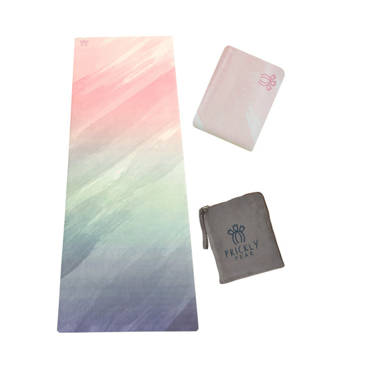 INK Non-Slip Suede Top 1mm Travel Yoga Mat – Prickly pear me