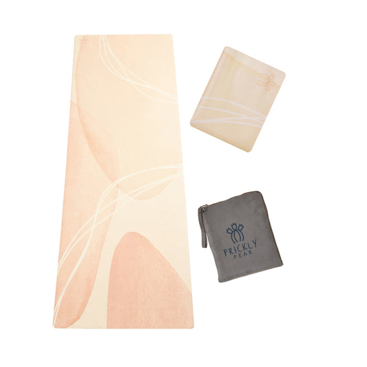 SERENITY Non-Slip Suede Top 1mm Travel Yoga Mat