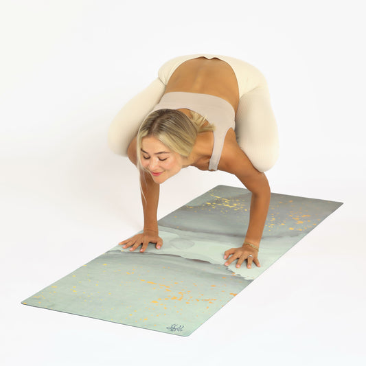 INK Non-Slip Suede Top 1mm Travel Yoga Mat