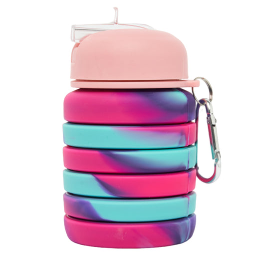 Fusion Water Bottle,Aqua Swirl