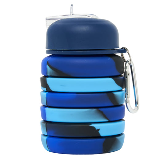 Fusion Water Bottle, Blue Swirl