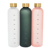 DAY 1L Water Tracking Bottle - White