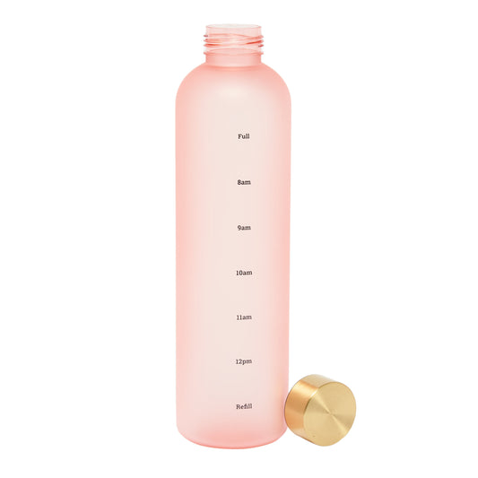 DAY 1L Water Bottle - Pale Pink