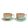 Set of 2 Splice Teacup & Saucer