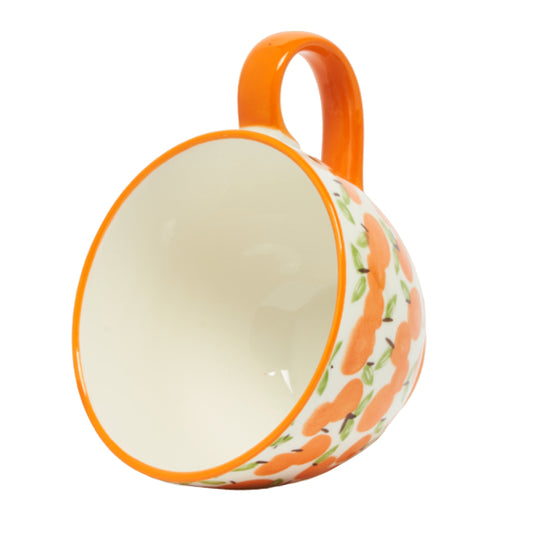 Country Garden Mug, Orange