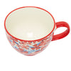 Country Garden Mug, Red
