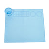 Blue Silicone Painting Mat